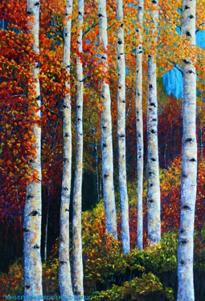 Colorful Colorado Aspens SOLD