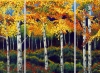 Aspen Gold Triptych